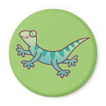Leaping Lizards magnets