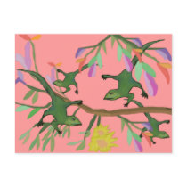Leaping Lizards postcards by Coconutzoo Leaping Lizards postcards