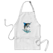 Leaping Marlin Aprons