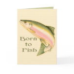 Leaping Salmon Card
