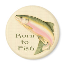 Leaping Salmon magnets by Spice Leaping Salmon magnets
