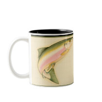 Leaping Salmon Coffee Mug
