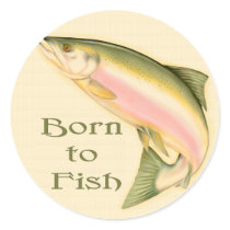 Leaping Salmon stickers