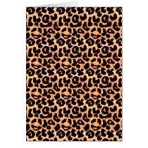 Leapord Print, Animal Print Card