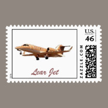 Lear Jet at LAX, Lear Jet stamps