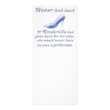 Learn from Cinderella's Shoe Custom Rack Cards