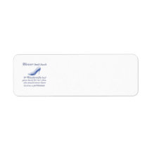 Learn from Cinderella's Shoe Return Address Labels