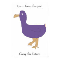 "Learn from the past / Carry the future" poster posters