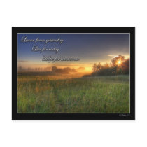 Learn from yesterday.... postcard