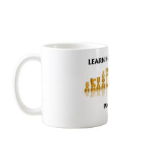 Learn How To Think Play Chess (Chess Attitude) mugs