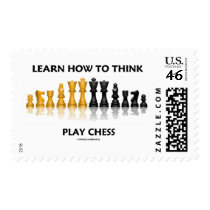 Learn How To Think Play Chess (Chess Attitude) postage