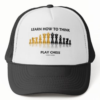 Learn How To Think Play Chess (Chess Set) hat
