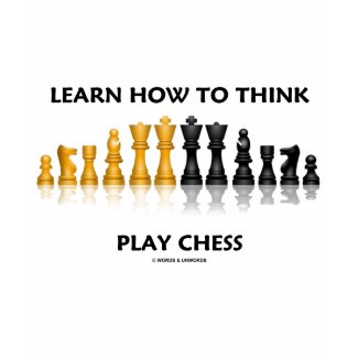 Learn How To Think Play Chess (Chess Set) shirt