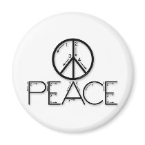Learn Peace magnets