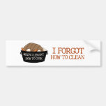 Learn to Cook Bumper Sticker