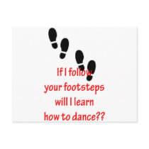 Learn to Dance Post Cards