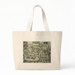 Learn to Knit bt Piliero Canvas Bag