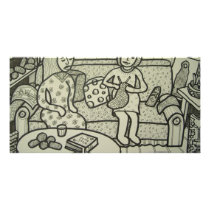 Learn to Knit bt Piliero Picture Card