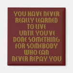 learn to live collection magnet