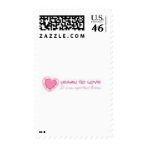 Learn to love <3 postage by JoanaV Learn to love <3 postage