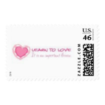 Learn to love <3 postage by JoanaV Learn to love <3 postage