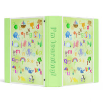 Learn your ABC - binder folder