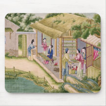 Learning about Silkworms Mousepad