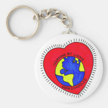 Learning By Living Keychain