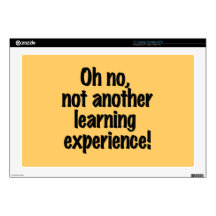 Learning Experience Decals For 17" Laptops