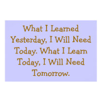 Learning is Progressive posters by trkstar11 Learning is Progressive posters