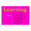 Learning posters by arlin Learning posters
