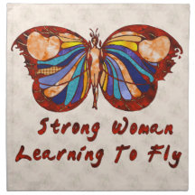 Learning To Fly Printed Napkins