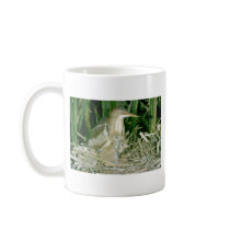 Least Bittern (female) with young Coffee Mug