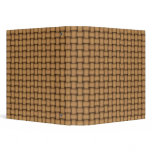 Leather Basket Weave Vinyl Binders