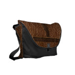 Leather Black Bear rickshaw messenger bags