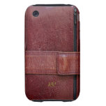 Leather Bound Personal Organizer iPhone 3G/S Tough Tough Iphone 3 Covers