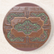 Leather Box ~ coaster coasters