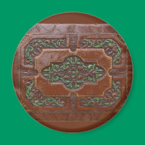 Leather Box ~ magnet magnets
