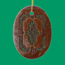 Leather Box ~ ornament ornaments