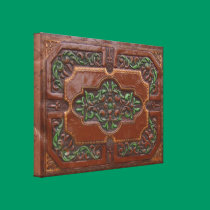 Leather Box ~ Wrapped Canvas canvas prints