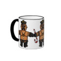 leather daddy gingerbread mug mug