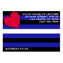 Leather Flag Business Card