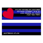 Leather Flag Business Card