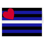 Leather Flag cards