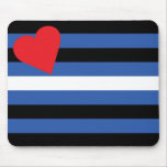 Leather Flag (traditional) Mouse Mat