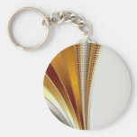 Leather - Fractal Keychain