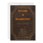 Leather Halloween 1 Invites