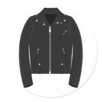 Leather Jacket Sticker