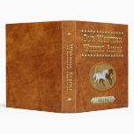 Leather & Lace Horses Vinyl Binders