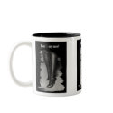 Leather Lace Up Boots Mugs mug
